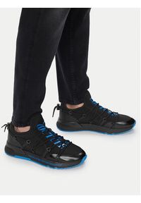 Versace Jeans Couture Sneakersy 80YA3SA6 Niebieski. Kolor: niebieski. Materiał: materiał #3