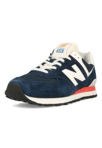 Sneakersy męskie New Balance U574VPN. Okazja: na co dzień, do pracy, na spacer. Kolor: niebieski. Model: New Balance 574. Sport: turystyka piesza #4