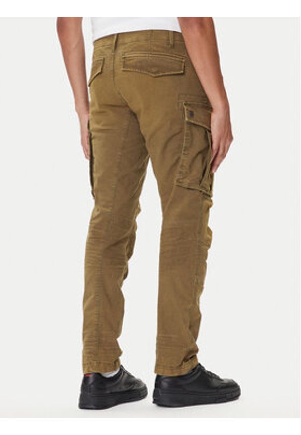 G-Star RAW - G-Star Raw Spodnie materiałowe Rovic Zip 3D D02190-E172 Zielony Tapered Fit. Kolor: zielony. Materiał: bawełna