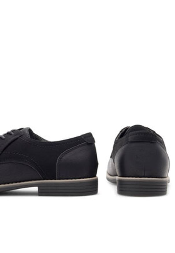 Lanetti Półbuty M16AW070-31 Czarny. Kolor: czarny. Materiał: syntetyk