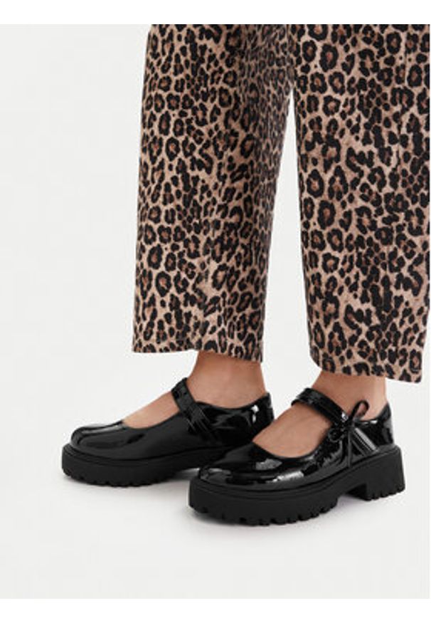 Jenny - JENNY Półbuty CEO-HJS25623-1 Czarny. Kolor: czarny. Materiał: materiał