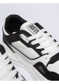 Big-Star - Sneakersy damskie biało-czarne NN274669 101. Okazja: na co dzień. Kolor: biały. Materiał: syntetyk, skóra. Sezon: lato #3
