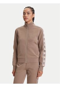 Guess Bluza V2YQ16 KB3P2 Brązowy Regular Fit. Kolor: brązowy. Materiał: syntetyk