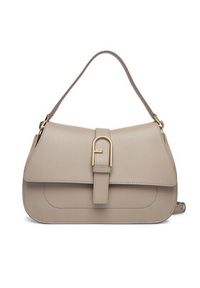 Furla Torebka Flow M WB00996 BX2045 BG 4488S Beżowy. Kolor: beżowy. Materiał: skórzane #4