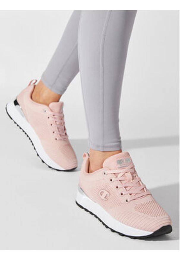 Champion Sneakersy S11580-PS013 Różowy. Kolor: różowy. Materiał: materiał
