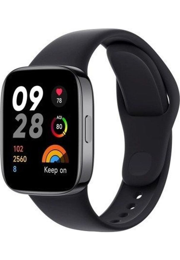 Smartwatch Xiaomi Redmi Watch 3 Czarny (BHR6851GL). Rodzaj zegarka: smartwatch. Kolor: czarny