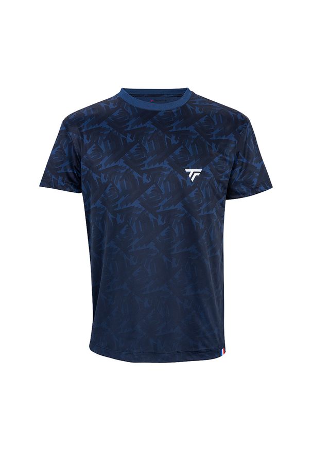 TECNIFIBRE - Koszulka tenisowa męska Tecnifibre X-Loop Tee. Kolor: niebieski. Sport: tenis