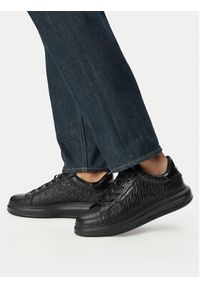 Karl Lagerfeld - KARL LAGERFELD Sneakersy KL52549T Czarny. Kolor: czarny. Materiał: skóra #5