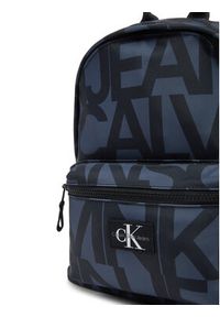 Calvin Klein Jeans Plecak Backpack Logo Aop IU0IU00693 Granatowy. Kolor: niebieski. Materiał: materiał #5