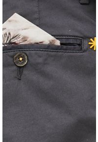MANUEL RITZ - Manuel Ritz spodnie męskie kolor szary w fasonie chinos. Kolor: szary. Materiał: tkanina #4