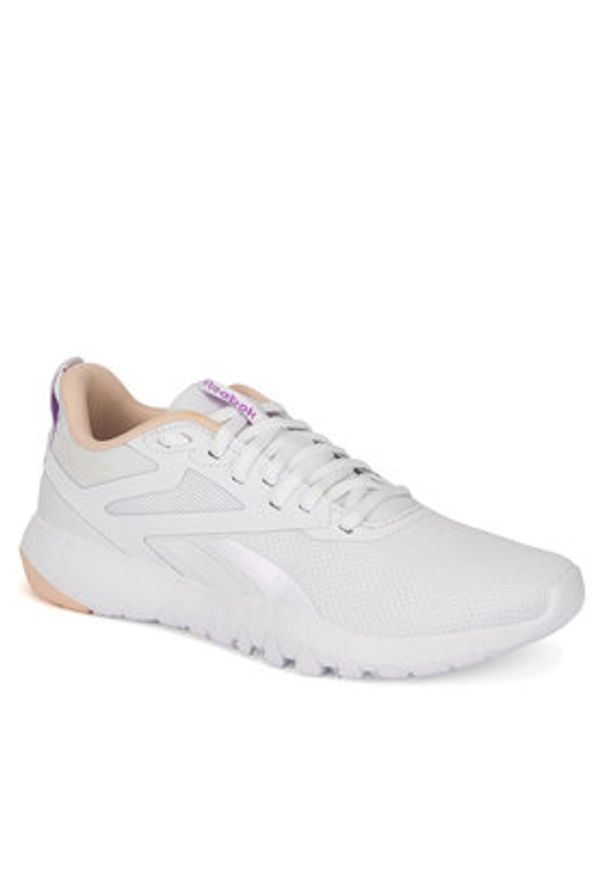 Reebok Sneakersy Flexagon Force 4 100201507 Biały. Kolor: biały. Materiał: skóra
