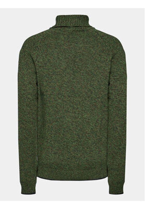 Blend Golf 20715857 Zielony Regular Fit. Typ kołnierza: golf. Kolor: zielony. Materiał: bawełna