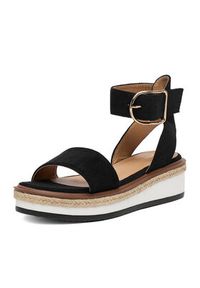 DeeZee Sandały CEO-WS091-01 Czarny. Kolor: czarny. Materiał: materiał #6