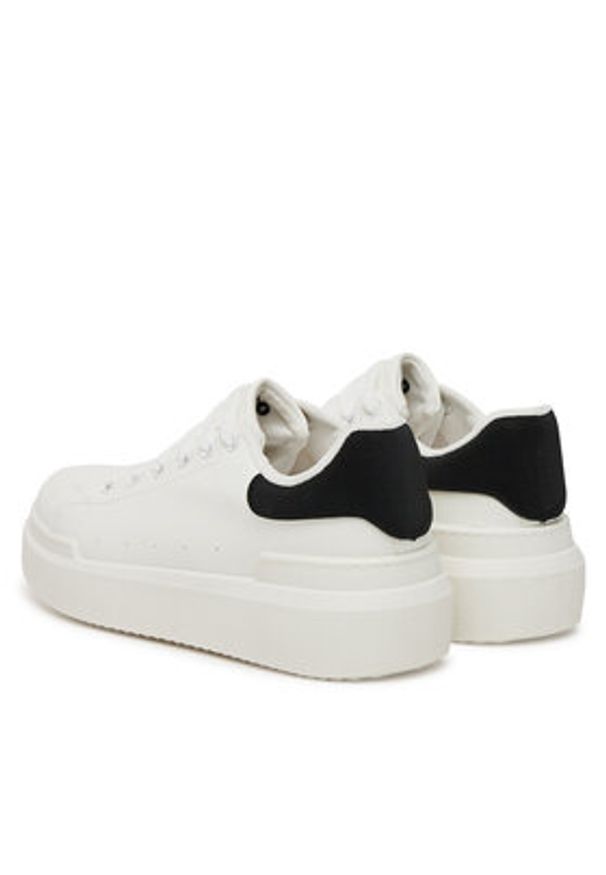 DeeZee Sneakersy 6100 Biały. Kolor: biały. Materiał: materiał, syntetyk