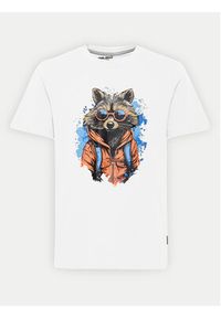 Blend T-Shirt 20717754 Biały Regular Fit. Kolor: biały. Materiał: bawełna #4