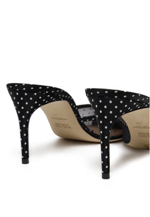 MALONE SOULIERS Klapki Mona 70-19 Czarny. Kolor: czarny. Materiał: materiał