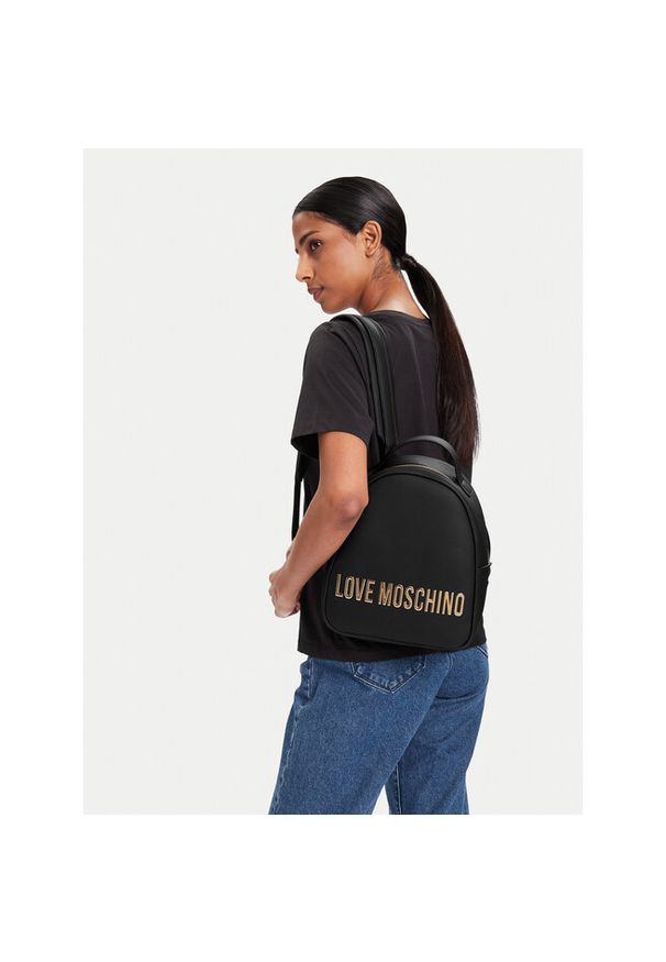 Love Moschino - Plecak LOVE MOSCHINO. Kolor: czarny