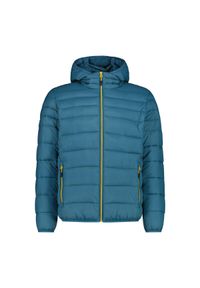 Kurtka z kapturem CMP. Typ kołnierza: kaptur. Kolor: niebieski. Materiał: puch. Sezon: zima. Sport: narciarstwo #1