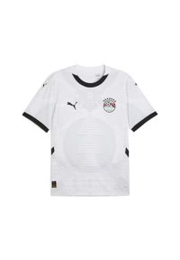 Puma - Męska koszulka wyjazdowa Egipt 2025 PUMA. Kolor: beżowy, biały, wielokolorowy. Sport: piłka nożna