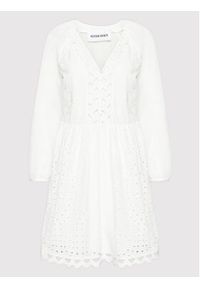 Silvian Heach Sukienka letnia CVP22191VE Biały Regular Fit. Kolor: biały. Materiał: bawełna. Sezon: lato #5