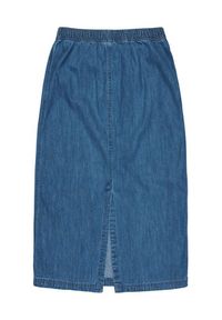 Quiksilver Spódnica jeansowa Yukon EQWWK03028 Granatowy Regular Fit. Kolor: niebieski. Materiał: bawełna #4