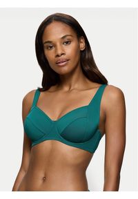Triumph Góra od bikini Summer Mix&Match 10214534 Zielony. Kolor: zielony. Materiał: syntetyk