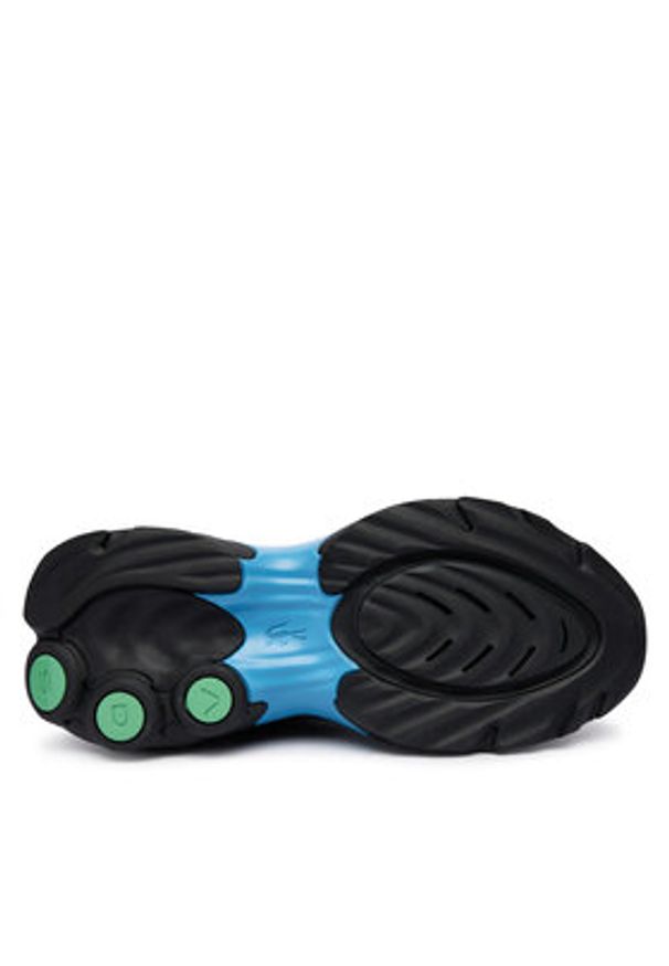 Lacoste Sneakersy Spinor 7-50SMA0167 Czarny. Kolor: czarny. Materiał: materiał