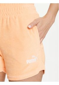 Puma Szorty sportowe Ess Elevated 677946 Pomarańczowy Regular Fit. Kolor: pomarańczowy. Materiał: bawełna #5