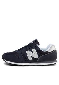New Balance Sneakersy ML373CC2 Granatowy. Kolor: niebieski. Materiał: zamsz, skóra. Model: New Balance 373 #9