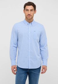 Męska Koszula Mustang Style Chester Gingham Check Light Blue 1016947 12795 #6