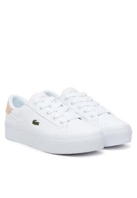 Lacoste Tenisówki 7-49CFA0017 Biały. Kolor: biały. Materiał: materiał