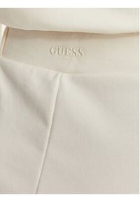 Guess Spodnie materiałowe V6YB26 K5139 Kremowy Relaxed Fit. Kolor: kremowy. Materiał: bawełna #4
