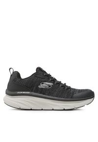 skechers - Skechers Sneakersy Pensive 232045/BKW Czarny. Kolor: czarny. Materiał: materiał