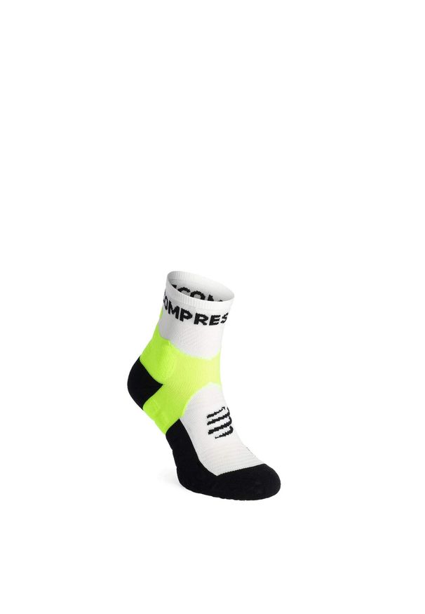 Skarpety biegowe Compressport Ultra Trail Socks v2.0 Low. Kolor: biały