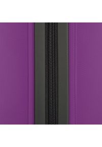 Wittchen - Duża walizka z polipropylenu w poziome linie. Kolor: fioletowy. Materiał: materiał. Styl: elegancki #8