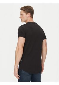 G-Star RAW - G-Star Raw T-Shirt Lash D16396-B353-2199 Czarny Relaxed Fit. Kolor: czarny. Materiał: bawełna #4