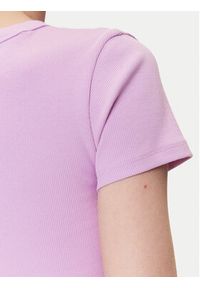 Hugo - HUGO T-Shirt Easy 50523924 Różowy Slim Fit. Kolor: różowy. Materiał: bawełna #3