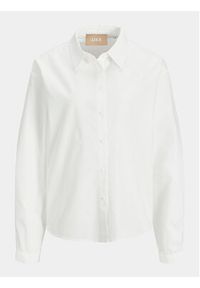 JJXX Koszula Mission 12203522 Biały Relaxed Fit. Kolor: biały. Materiał: bawełna