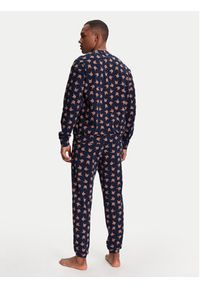 United Colors of Benetton - United Colors Of Benetton Piżama 38DK4P02L Granatowy Regular Fit. Kolor: niebieski. Materiał: bawełna #2