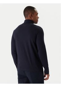 TOMMY HILFIGER - Tommy Hilfiger Golf Logo MW0MW28787 Granatowy Slim Fit. Typ kołnierza: golf. Kolor: niebieski. Materiał: bawełna #5