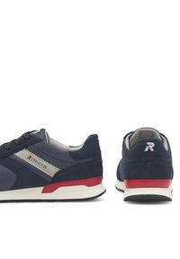 Rieker Revolution Lifestyle Sneakersy U0301-14 Granatowy. Kolor: niebieski. Materiał: materiał #5