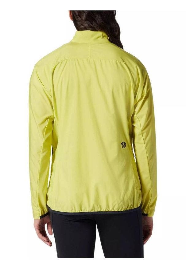 MOUNTAIN HARDWEAR - Wiatrówka damska Mountain Hardwear Kor Airshell Full Zip. Kolor: zielony