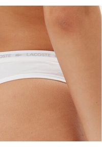 Lacoste Komplet 3 par stringów 8F1341 Kolorowy. Materiał: bawełna. Wzór: kolorowy #4