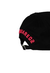 DSQUARED2 - Dsquared2 Bejsbolówka | BCW4001 05C00001 | Kobieta | Czarny. Kolor: czarny. Materiał: bawełna. Styl: casual