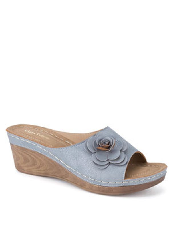 Clara Barson Klapki WYL05010-29 Niebieski. Kolor: niebieski. Materiał: syntetyk