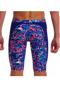 Spodenki FUNKY TRUNKS Mad Cat - jammery chłopięce. Kolor: niebieski #2