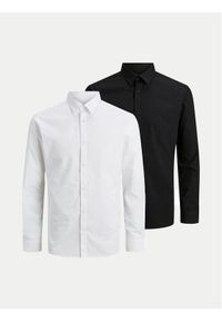 Jack & Jones Komplet koszul Joe 12182995 Kolorowy Slim Fit. Materiał: syntetyk, bawełna. Wzór: kolorowy #1