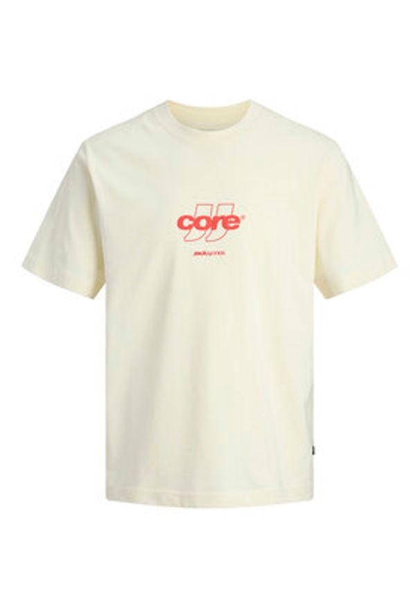 Jack & Jones T-Shirt Club 12289868 Żółty Relaxed Fit. Kolor: żółty. Materiał: bawełna