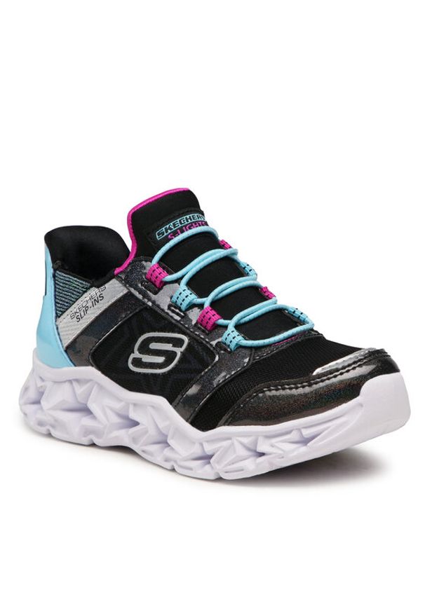 skechers - Skechers Sneakersy Bright Cosmic 303701L/BKMT Czarny. Kolor: czarny. Materiał: materiał