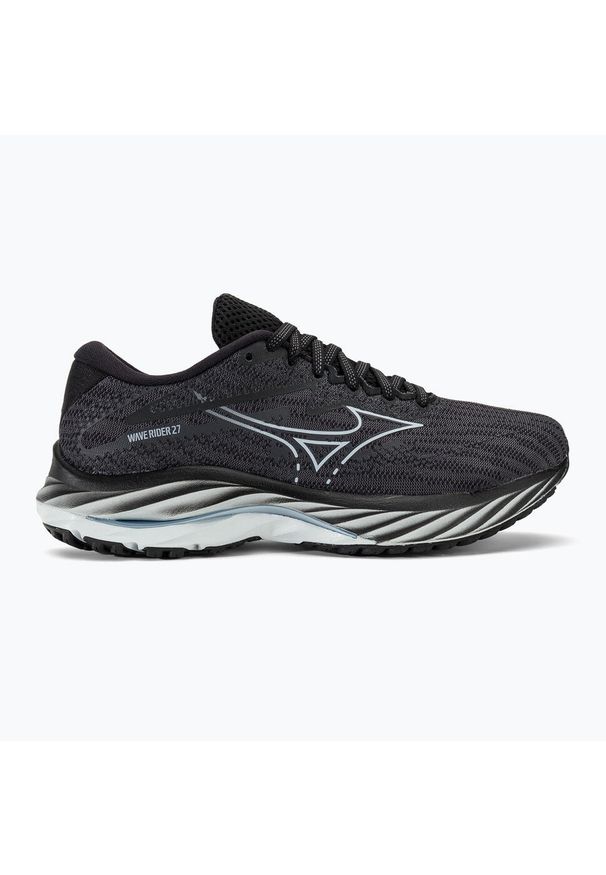 Buty do biegania damskie Mizuno Wave Rider 27 Width. Kolor: czarny. Model: Mizuno Wave. Sport: bieganie